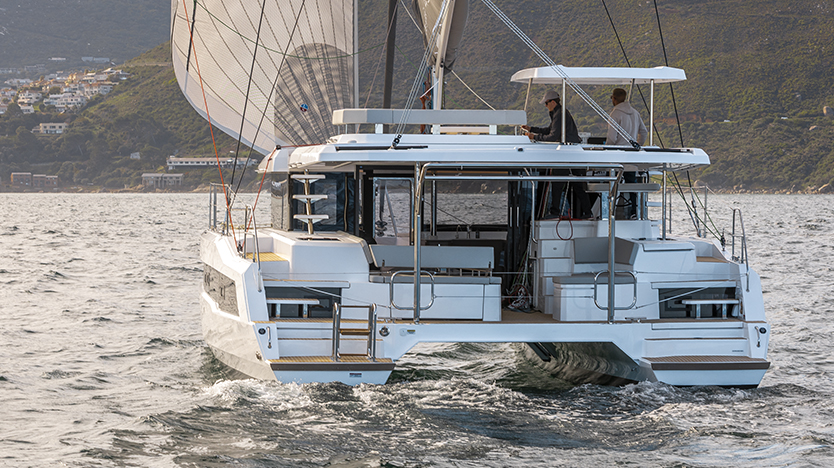 Leopard 45 Catamaran Sailing