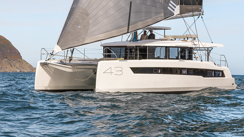 Leopard 45 Catamaran Sailing