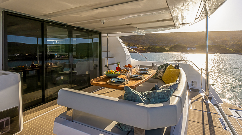 Leopard 45 Catamaran Sailing