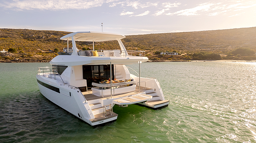 Leopard 45 Catamaran Sailing