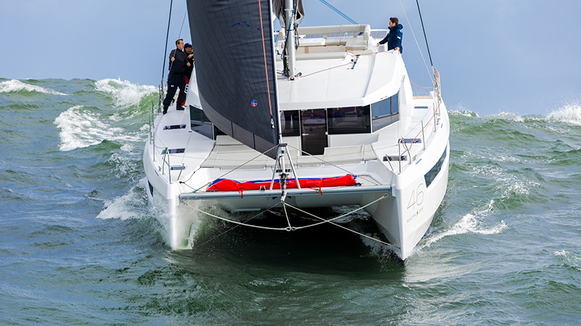 Leopard 46 Catamaran Sailing